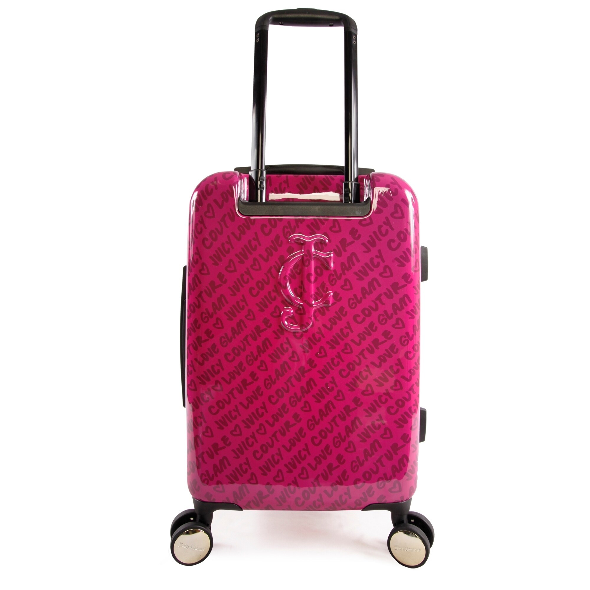 juicy couture luggage pink