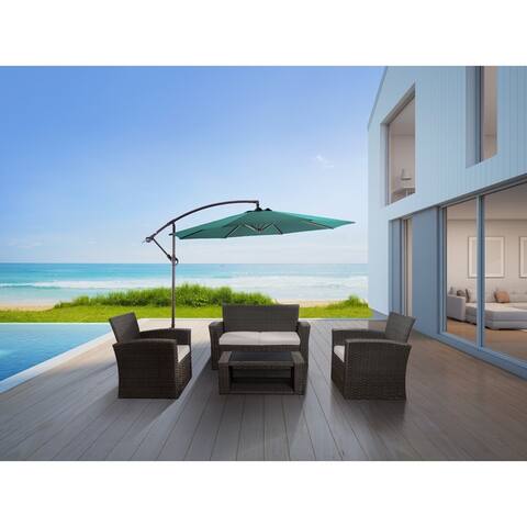 White Aluminum Patio Furniture Find Great Outdoor Seating Delano 4 Piece Patio Wicker Conversation Sofa Set By Westin Outdoor