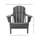 Laguna Poly Folding Outdoor Patio Adirondack Eco-Friendly Chair - Thumbnail 37