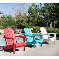 Laguna Poly Folding Outdoor Patio Adirondack Eco-Friendly Chair