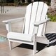 Laguna Poly Folding Outdoor Patio Adirondack Eco-Friendly Chair - Thumbnail 11