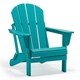 Laguna Poly Folding Outdoor Patio Adirondack Eco-Friendly Chair - Thumbnail 9