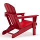 Laguna Poly Folding Outdoor Patio Adirondack Eco-Friendly Chair - Thumbnail 40
