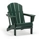 Laguna Poly Folding Outdoor Patio Adirondack Eco-Friendly Chair - Thumbnail 7