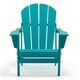 Laguna Poly Folding Outdoor Patio Adirondack Eco-Friendly Chair - Thumbnail 44