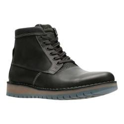 Men's Clarks Varby Top Ankle Boot Black 