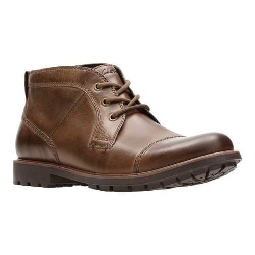 Men's Clarks Curington Top Chukka Boot Brown Full Grain Leather ... Men's Clarks Curington Top Chukka Boot Brown Full Grain Leather