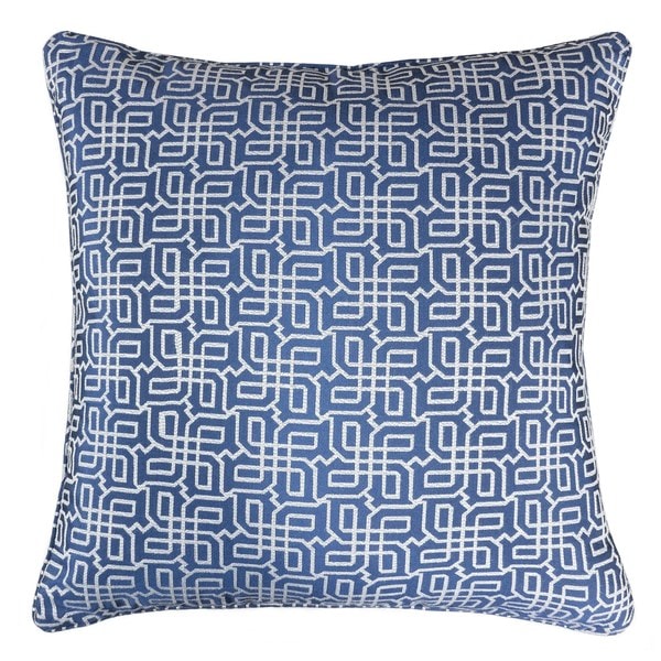 navy blue plaid pillows