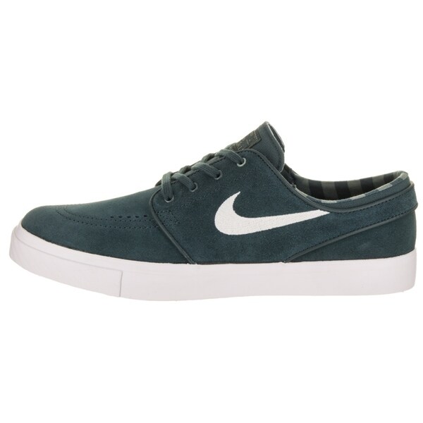 nike sb janoski deep jungle & white skate shoes