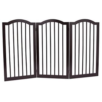 internet's best pet gate with arched top