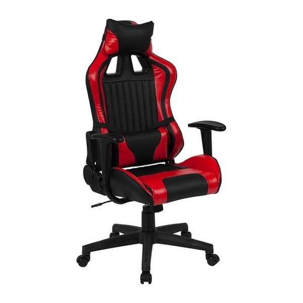 Offex Cumberland Comfort Series High Back Executive Reclining Racing/Gaming Swivel Chair with Adjustable Lumbar Support