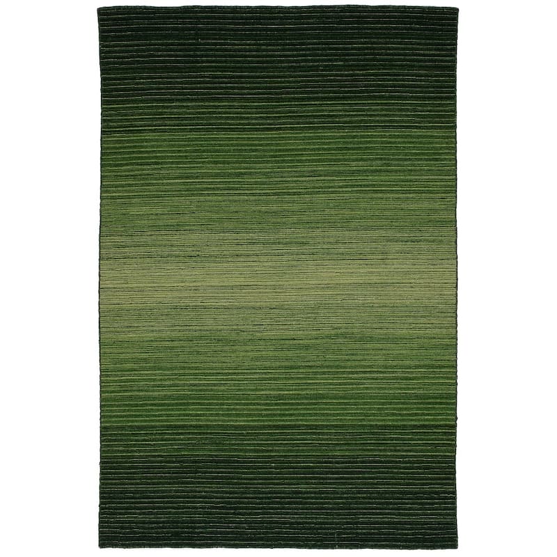 Flat-weave Manhattan Blue, Red Wool Kilim