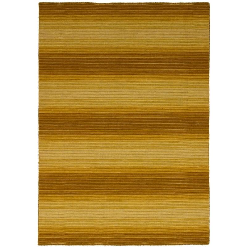 Flat-weave Manhattan Blue, Red Wool Kilim