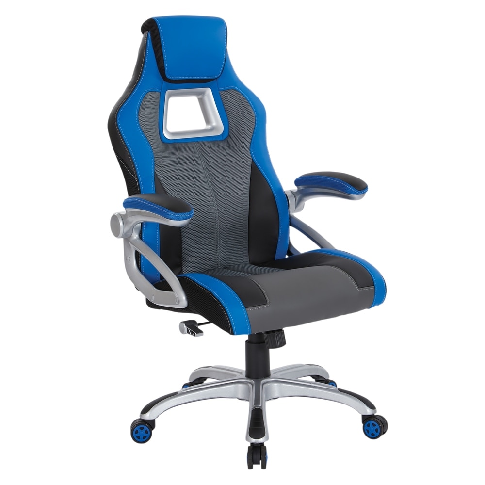 Hodedah Ultimate Gaming Chair with Headrest Pillow - Bed Bath & Beyond -  27544673