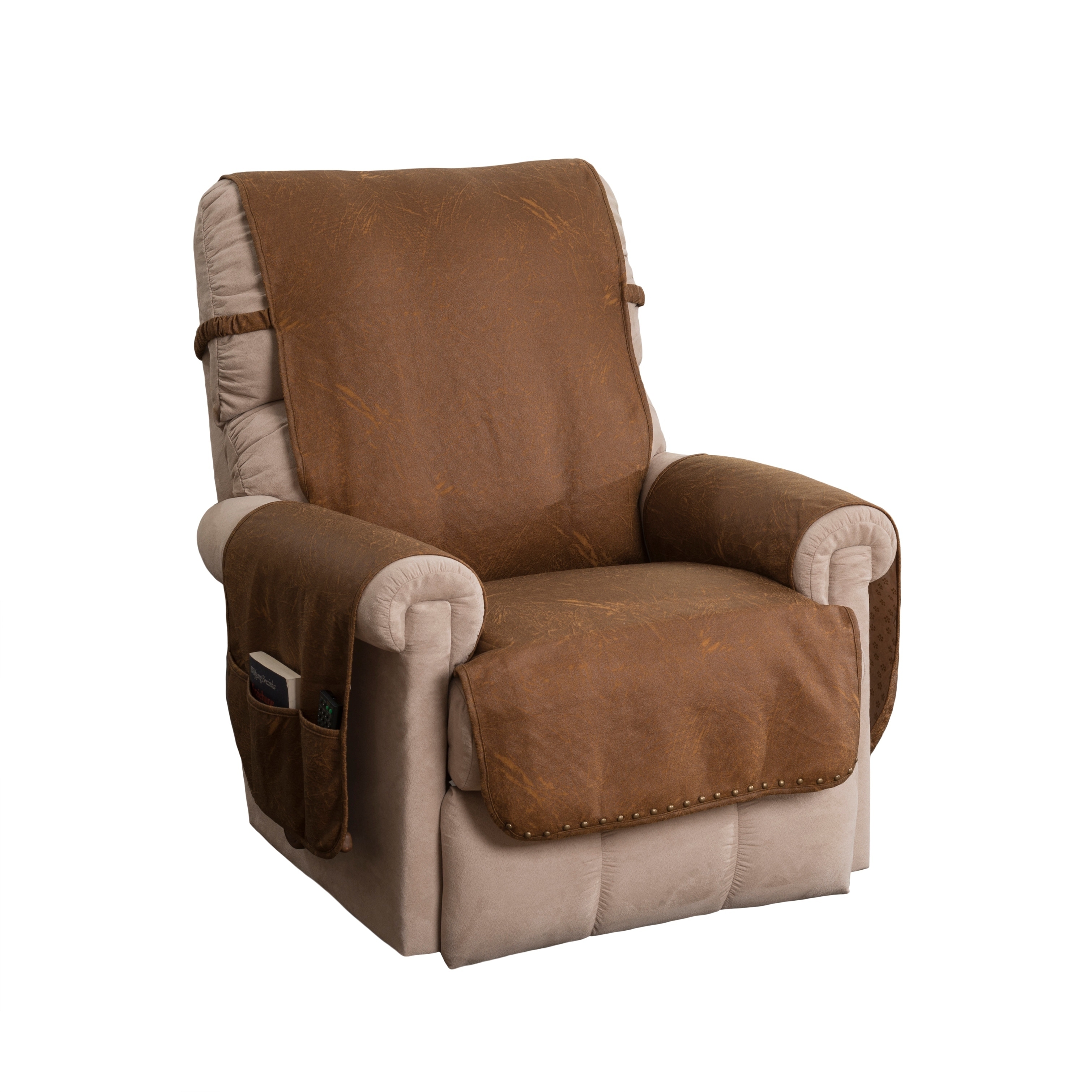 Shop Innovative Texile Solutions Faux Leather Recliner Slipcover