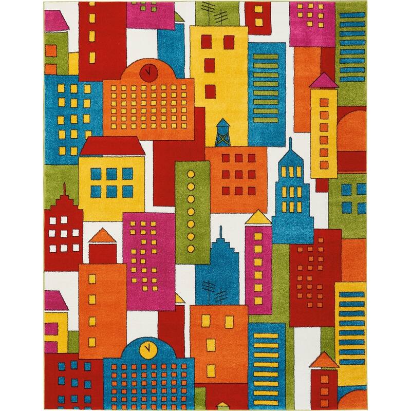 Nourison Miles City Sketch Kids Area Rug