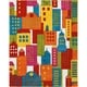 preview thumbnail 20 of 21, Nourison Miles City Sketch Kids Area Rug 8' x 10' - Multi - Rectangle