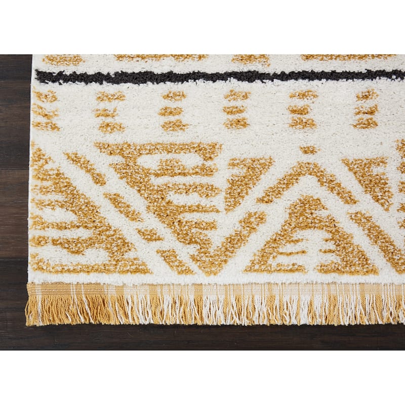 Nourison Kamala Aztec Fringe Area Rug