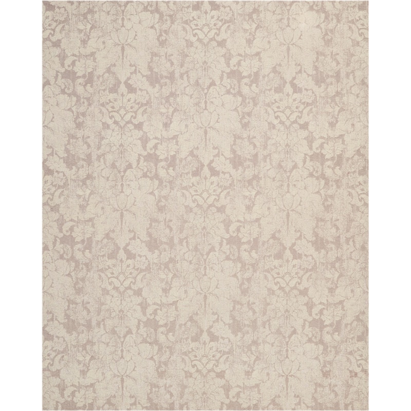 Waverly Vintage Lux Floral Area Rug - 5' x 8' - Grey - Runner/Rectangle