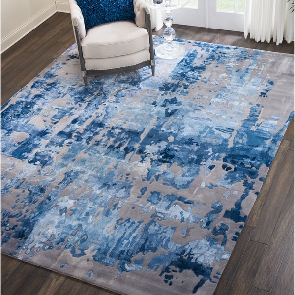slide 2 of 10, Nourison Hand-tufted Prismatic PRS10 Area Rug