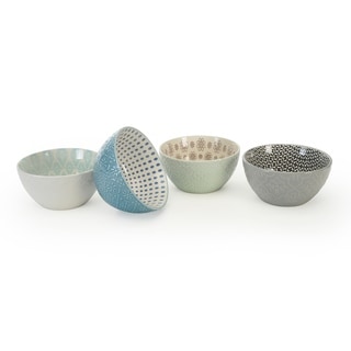 Signature 6-Piece Stoneware Bowl Set with Vented Lids