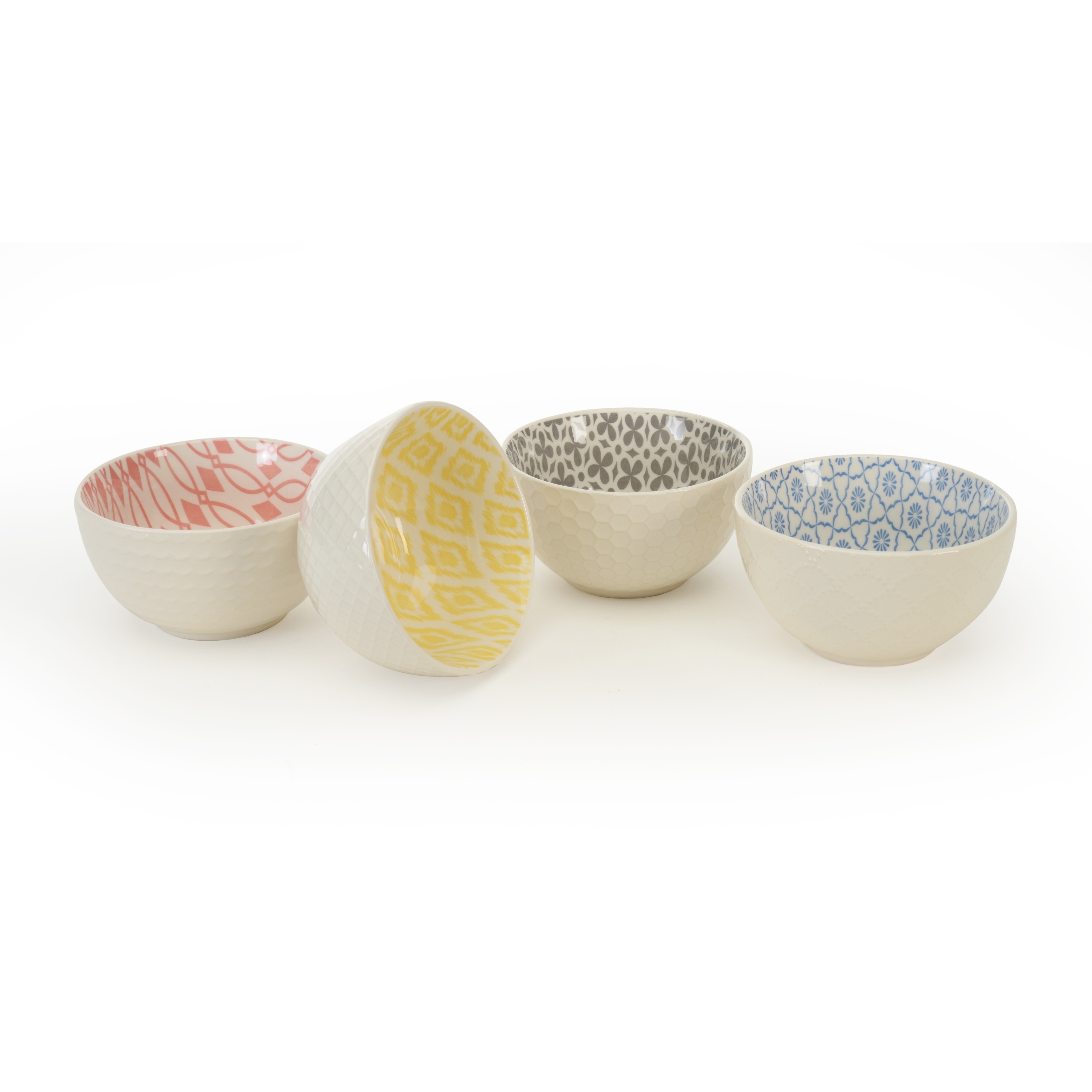 NEW: Signature Stoneware Bowls with Lids, 6 Pack microwave and