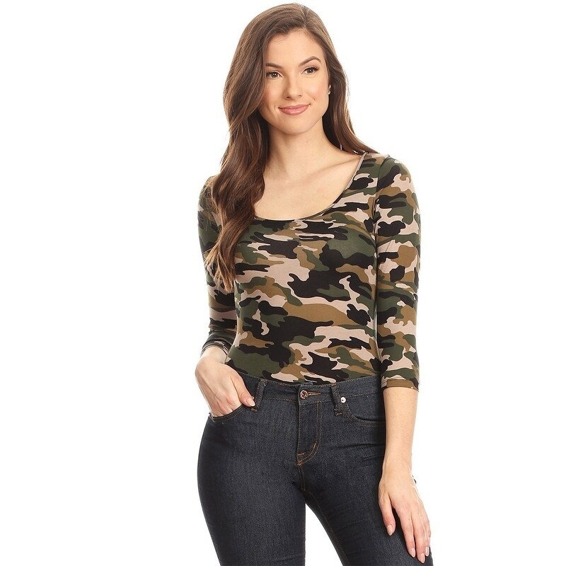 camouflage bodysuit