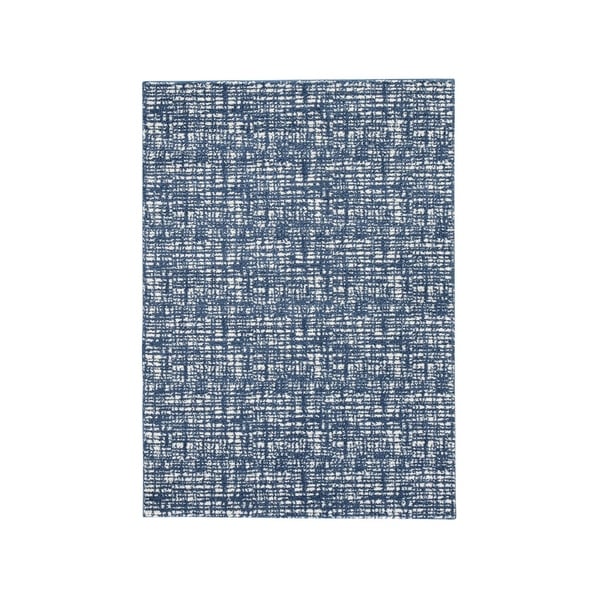 Signature Design By Ashley Norris Blue White Color Block Beach Rug 5 X 7