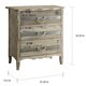Grand Isle Grey Mango Wood 3-drawer Chest - Thumbnail 1