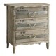 Grand Isle Grey Mango Wood 3-drawer Chest - Thumbnail 0