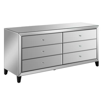 Buy Black Mirrored Finish Dressers Chests Online At Overstock