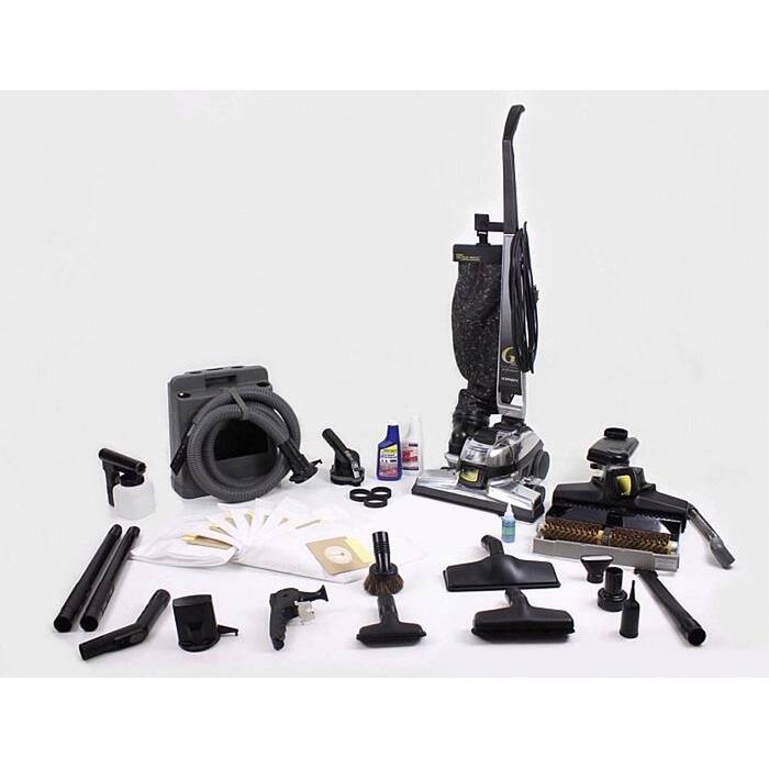 Reconditioned Kirby Upright Gsix G6 Vacuum Cleaner loaded with tools shampooer & floor buffer HEPA Bags PET