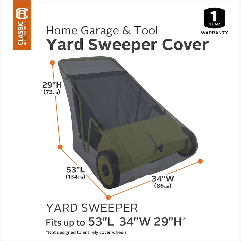 Classic Accessories Yard Sweeper Cover