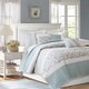 Madison Park Vanessa Blue Cotton Quilted 6-piece Coverlet Set - Thumbnail 1