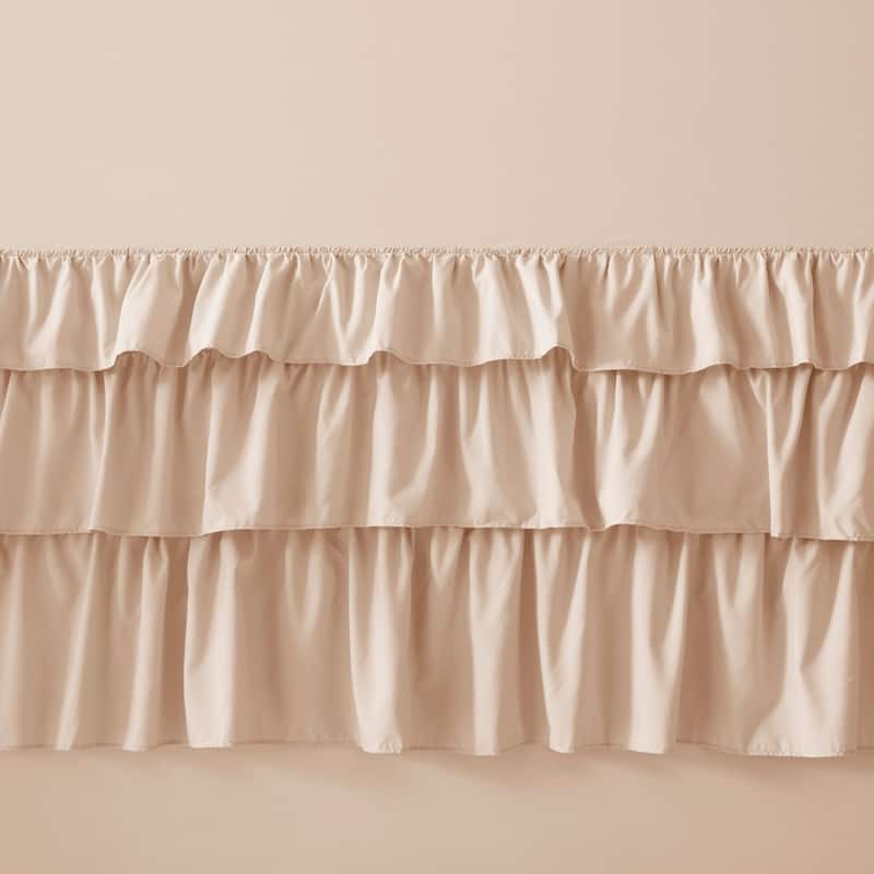 Madison Park Grace Ruffled Shower Curtain