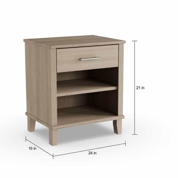 dimension image slide 1 of 5, Somerset Full/Queen Size Headboard Bedroom Set by Bush Furniture