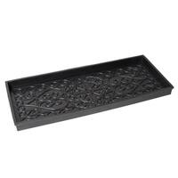 BirdRock Home Rubber Boot Tray  34 inch Decorative Boot Tray