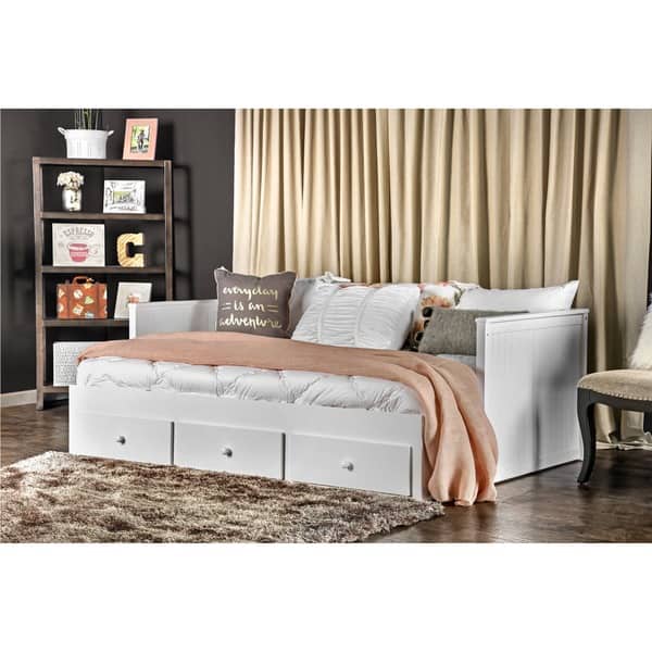 Shop Furniture Of America Daja Solid Wood Full Size Cottage