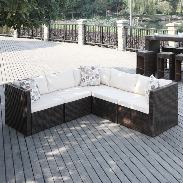 Shop Havenside Home Stillwater Brown Indoor/ Outdoor 5 ...