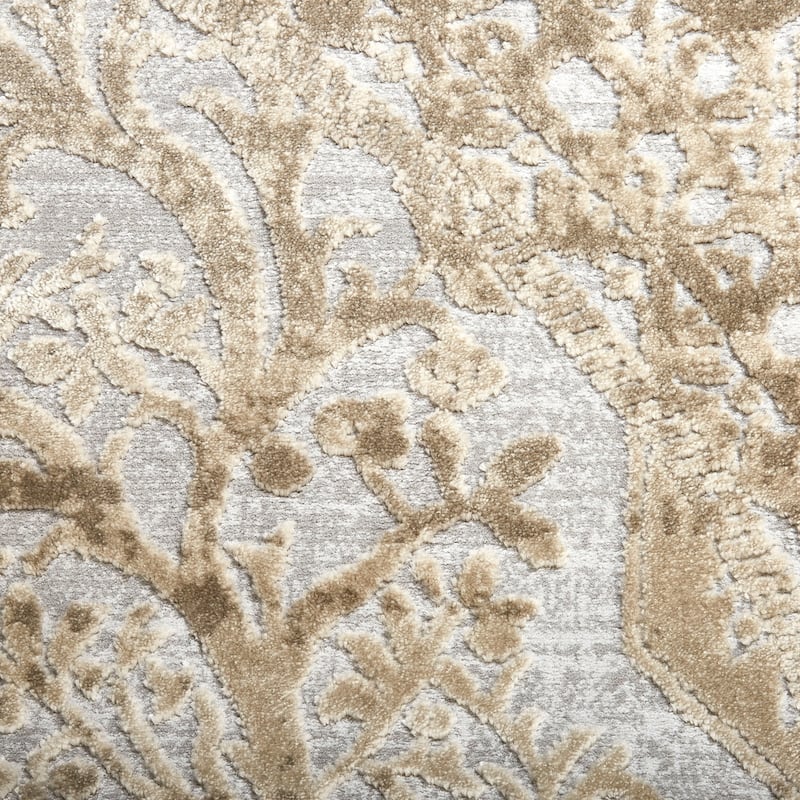 Nicole Miller New York Kenmare Capri Transitional Medallion Area Rug