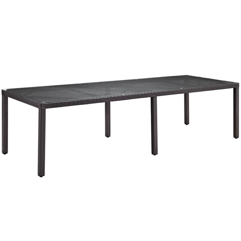 Bocabec 114-inch Outdoor Patio Dining Table by Havenside Home