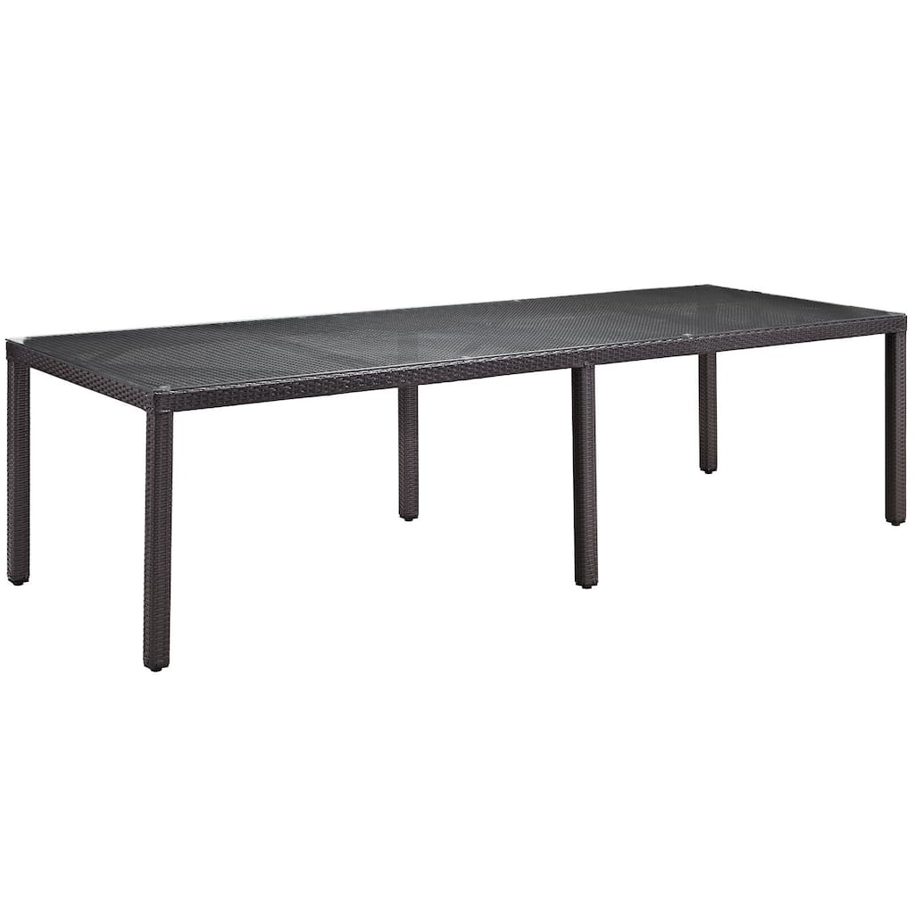 Bocabec 114-inch Outdoor Patio Dining Table by Havenside Home