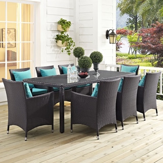 Bocabec 82" Outdoor Patio Dining Table