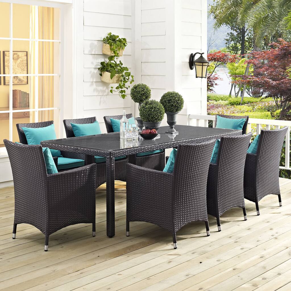 Bocabec 82-inch Outdoor Patio Dining Table by Havenside Home