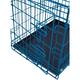 Double-Door Steel Crate, Collapsible and Foldable Wire Dog Kennel