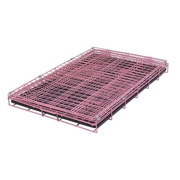 Shop Internet S Best Double Door Steel Crates Collapsible And
