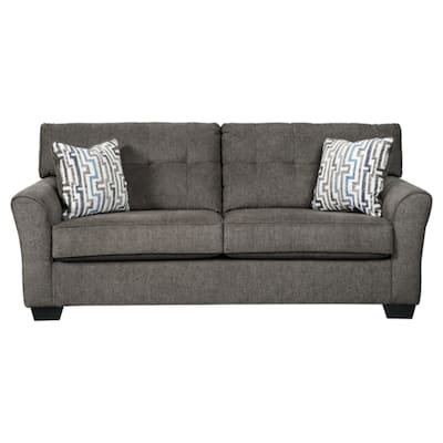 Signature Design by Ashley, Alsen Contemporary Granite Sofa