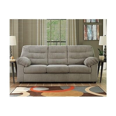 Signature Design By Ashley Gosnell Contemporary Gray Sofa Signature Design By Ashley Gosnell Contemporary Gray Sofa Free Shipping Today 20844717