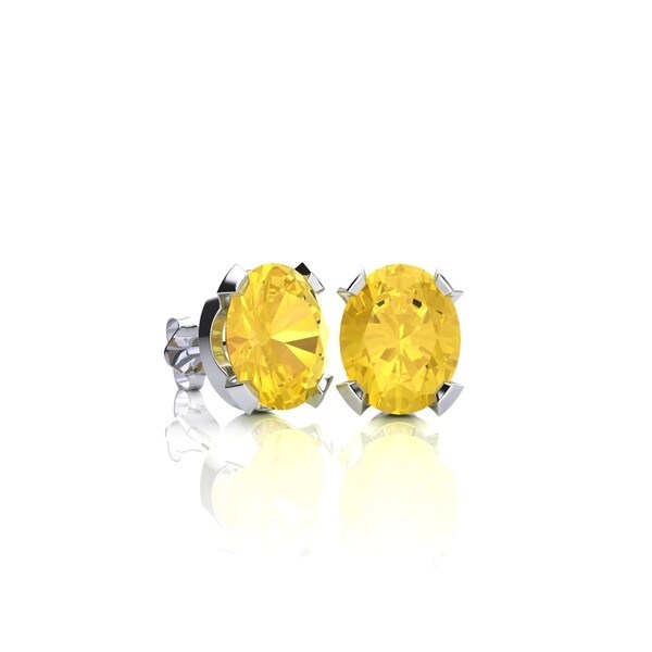 CS-DB Silver Trendy Bridal Round Teardrop Red Cubic Zirconia Dinner Party Stud Charm Earrings