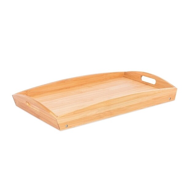 wooden tray with sides